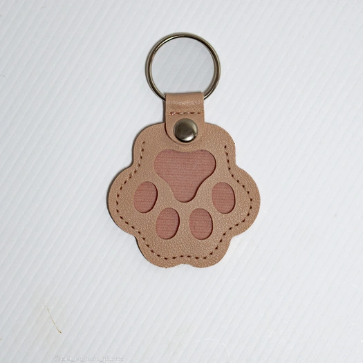 Porte clé - Empreinte de patte Visuel 1 principal